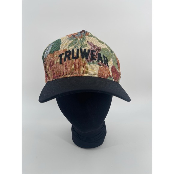 The Unbranded Brand Other - TRUWEAR 25th Limited Edition Snapback Hat‎ Floral Tapestry Cap Adult OSFM
